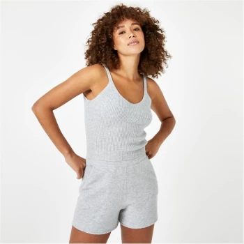 Image of Jack Wills Knitted Bralette - Grey Marl