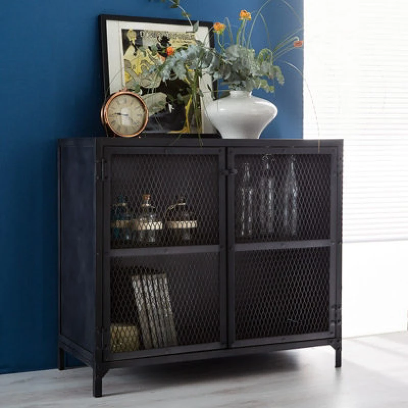 Image of Buttercup Farm Small Sideboard - Metalica Iron - L40 X W90 X H80 Cm