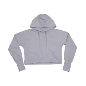 Image of Mantis Womens/Ladies Cropped Hoodie (XS) (Heather Marl)
