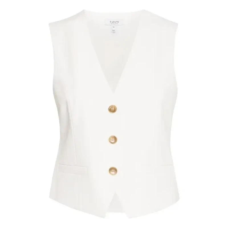 Image of b.Young Womens suit waistcoat b.young Bydeceri Blanc Female 38