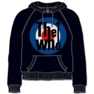 Image of The Who Target Classic Black Mens Hoodie Size: Medium