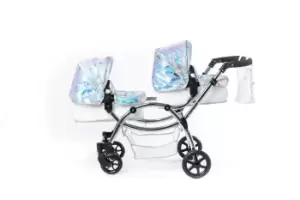 Image of Roma Polly Twin Dolls Pram