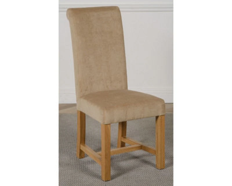 Image of That's Furniture Washington Beige Fabric Dining Chairs For Dining Room Or Kitchen