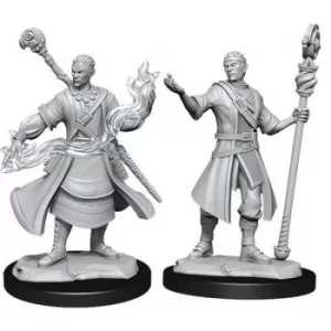 Image of D&D Nolzur's Marvelous Unpainted Miniatures (W14) Half-Elf Wizard Male