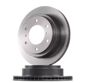 Image of BREMBO Brake disc 09.A450.11 Brake rotor,Brake discs MITSUBISHI,PAJERO IV (V8_W, V9_W),PAJERO III (V7_W, V6_W),PAJERO CLASSIC (V2_W)