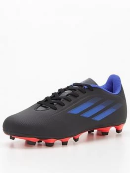 Image of adidas X Speedflow.4 Firm Ground Football Boots - Black, Size 9, Men