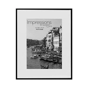 Image of 5" x 7" - Matt Black Metal Photo Frame