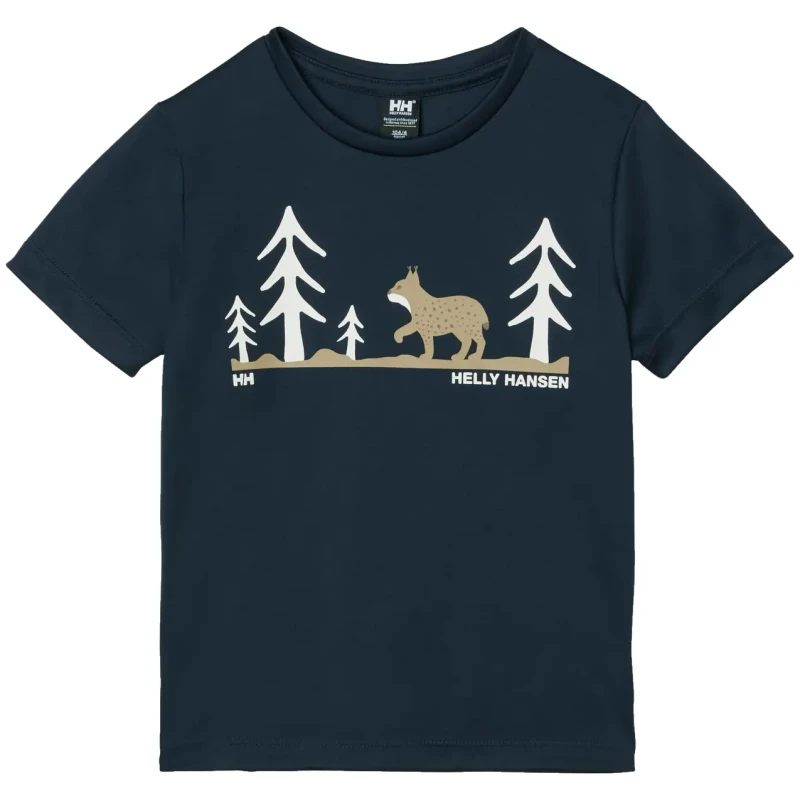 Image of Helly Hansen Kids Long Sleeve Jersey Helly Hansen Technical Craphic Bleu Unisex 6 years