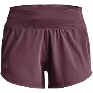 Image of Under Armour Speedpocket Performance Shorts Womens - Purple
