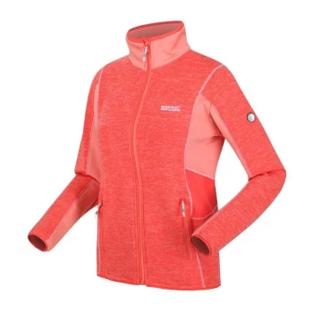 Image of Regatta Lindalla III Full Zip Fleece - NeonPch/FusC