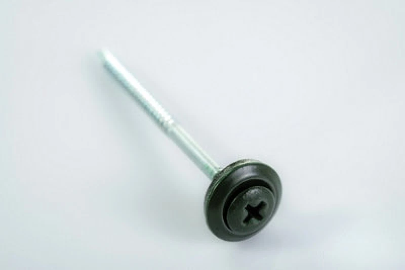 Image of Onduline 65mm Screws - Bags Of 100 - Black