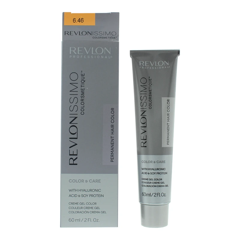 Image of Revlon Revlonissimo Colorsmetique 6.46 Dark Red Copper Blonde Hair Colour 60ml