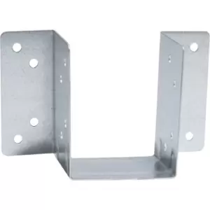 Image of BPC Fixings Mini Timber to Timber Joist Hanger 38 x 71mm (10 Pack) Galvanised Steel