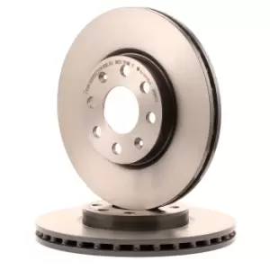 Image of BREMBO Brake disc 09.5843.31 Brake rotor,Brake discs OPEL,FIAT,VAUXHALL,Corsa D Schragheck (S07),Corsa E Schragheck (X15),Adam (M13)