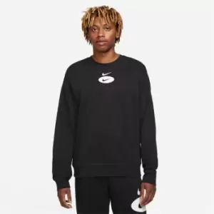 Image of Nike NSW Crew Sweater Mens - Black