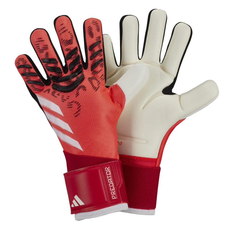 Image of adidas Predator Pro Goalkeeper Gloves Juniors Red/Black male 3