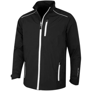 Image of Island Green Waterproof Golf Jacket Mens - Black