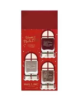 Image of Nails Inc Nails.INC House Of Nails.INC Nail Polish Trio, One Colour, Women