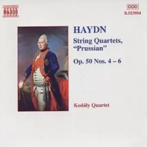 Image of String Quartets Nos 4-6 Prussian Haydn/Kodaly Quartet by Joseph Haydn CD Album