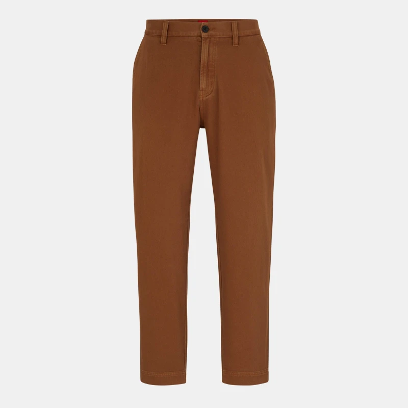 Image of Hugo Mens Chinos Rust/Copper male 31W L