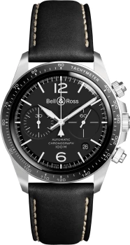 Image of Bell & Ross Watch Vintage BR V2-94 Black Steel