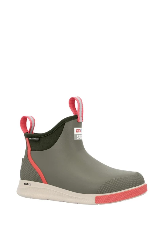 Image of Xtratuf Ankle Deck Boot Sport - Green Green 4