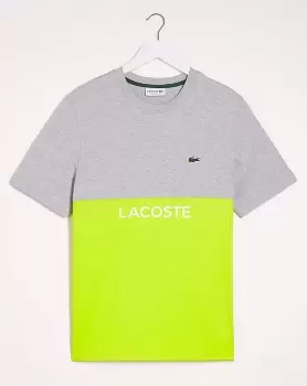 Image of Lacoste Colourblock Logo T-Shirt