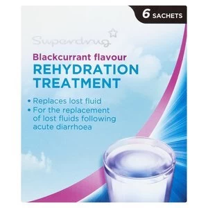 Image of Superdrug Rehydration Sachets 5g x 6
