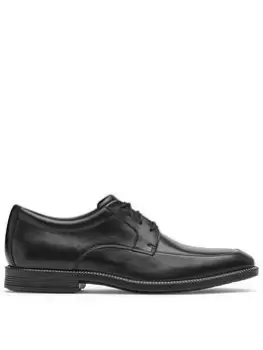 Image of Rockport Dsp Apron Toe Formal Shoe - Black, Size 8, Men