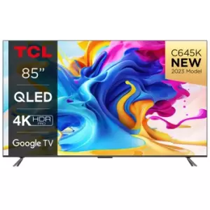 Image of TCL 85" 85C645K Smart 4K Ultra HD QLED TV