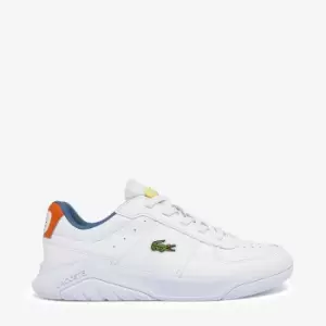Image of Lacoste Junior Game Advance Trainers - White - UK 4 Kids