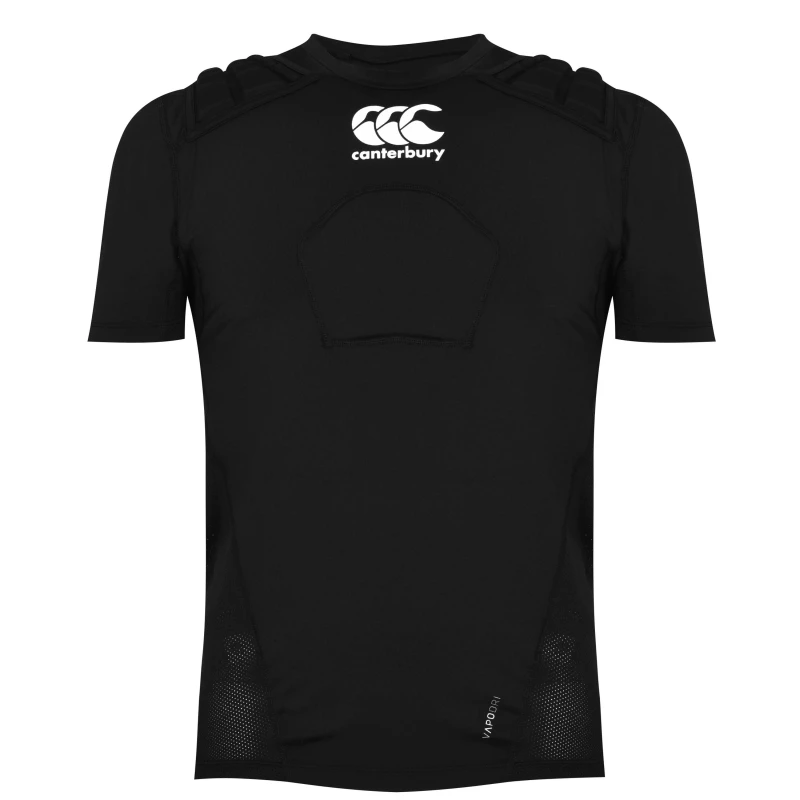 Image of Canterbury Protection Vest Black/White/Silver Medium