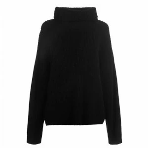 Image of SoulCal Roll Neck Jumper Ladies - Black