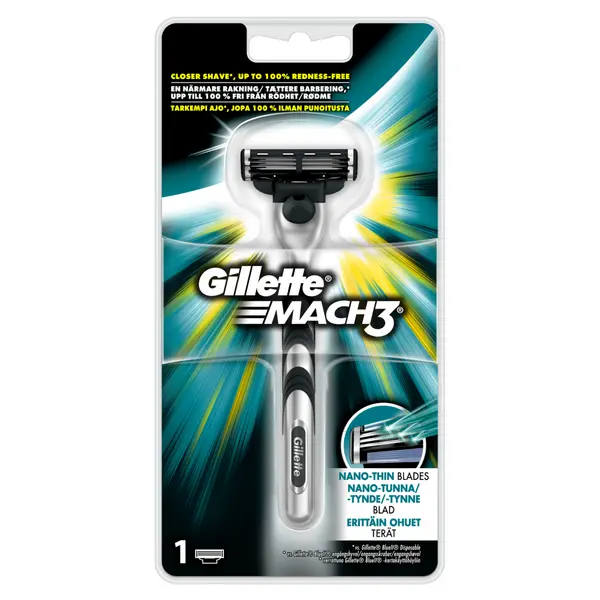 Image of Gillette Mach3 Manual 1up