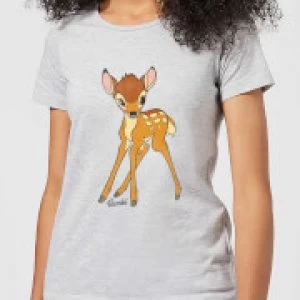 Image of Disney Bambi Classic Womens T-Shirt - Grey - M