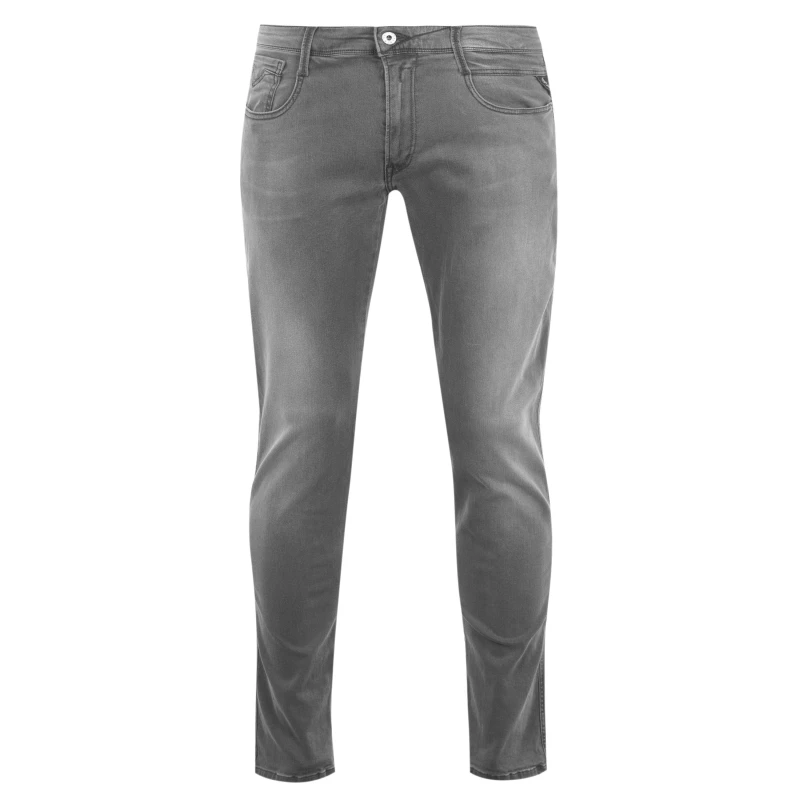 Image of Replay PowerStretch Anbass Slim Fit Jean - Grey Grey 34 S