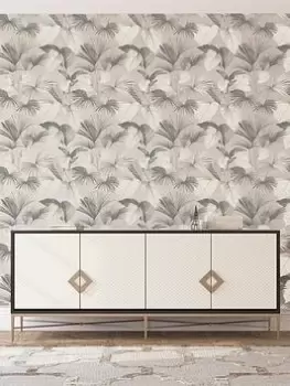 Image of Arthouse Palm Grove Natural Wallpaper