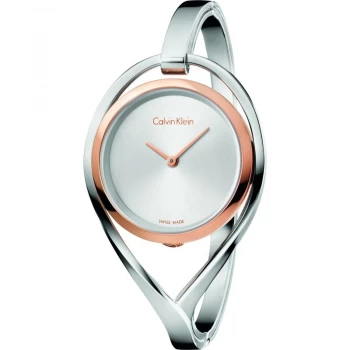 Image of Calvin Klein Light Watch K6L2SB16 - Silver/Rose Gold