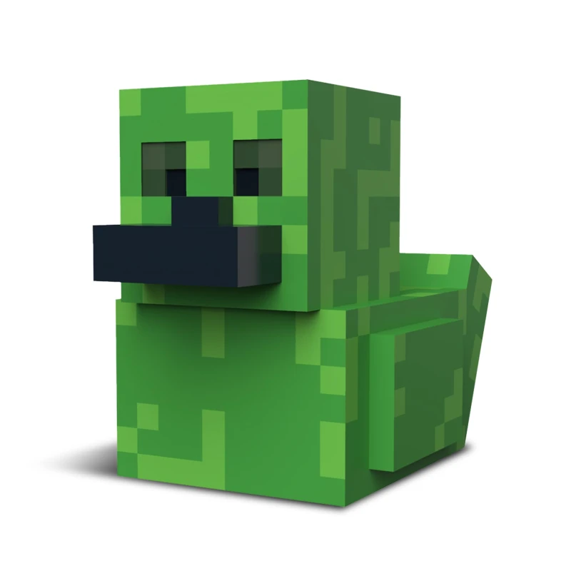 Image of TUBBZ Boxed Edition: Minecraft - Creeper Cosplaying Rubber Duck Vinyl Figure