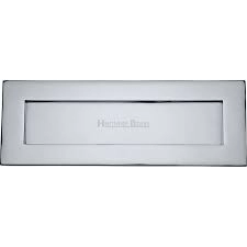 Image of Polished Chrome Sprung Letterplates