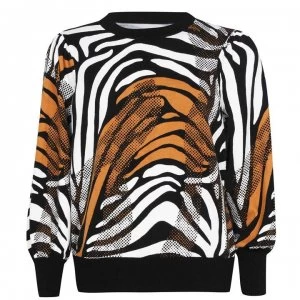 Image of Biba Balloon Sleeve Jumper - Multi