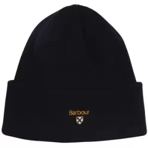 Image of Barbour Mens Swinton Ivy Beanie Navy One Size