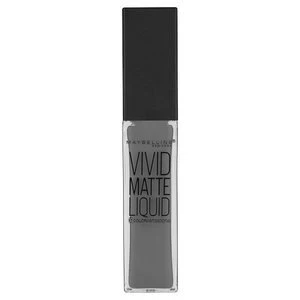 Image of Maybelline Color Sensational Vivid Matte Liquid Sinful Stone Grey