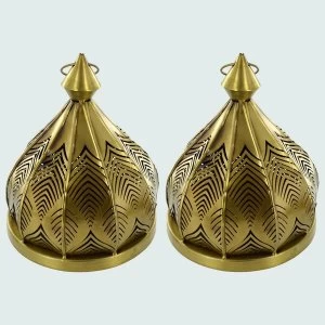 Image of Filagree Lantern T Light Holder 22cm (Set of 2)