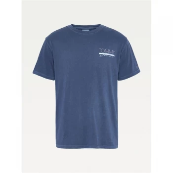 Image of Tommy Jeans Vintage Graphic T Shirt - Twilight Navy