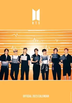 Image of the BTS A3 Calendar