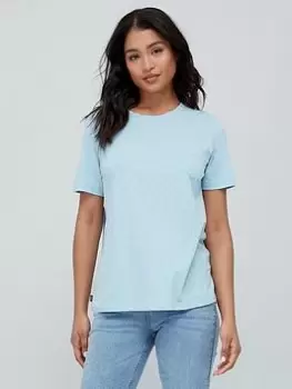 Image of Superdry Studios Pocket T-Shirt - Blue Size 8, Women