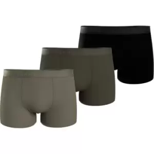 Image of Tommy Hilfiger 3 Pack Everyday Luxe Boxer Shorts - Brown