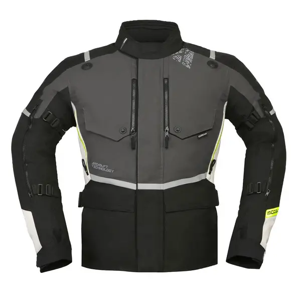 Image of Modeka Trohn Jacket Dark Gray Light Gray M