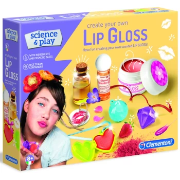 Image of Clementoni Science & Play Lip Gloss Kit Play Set